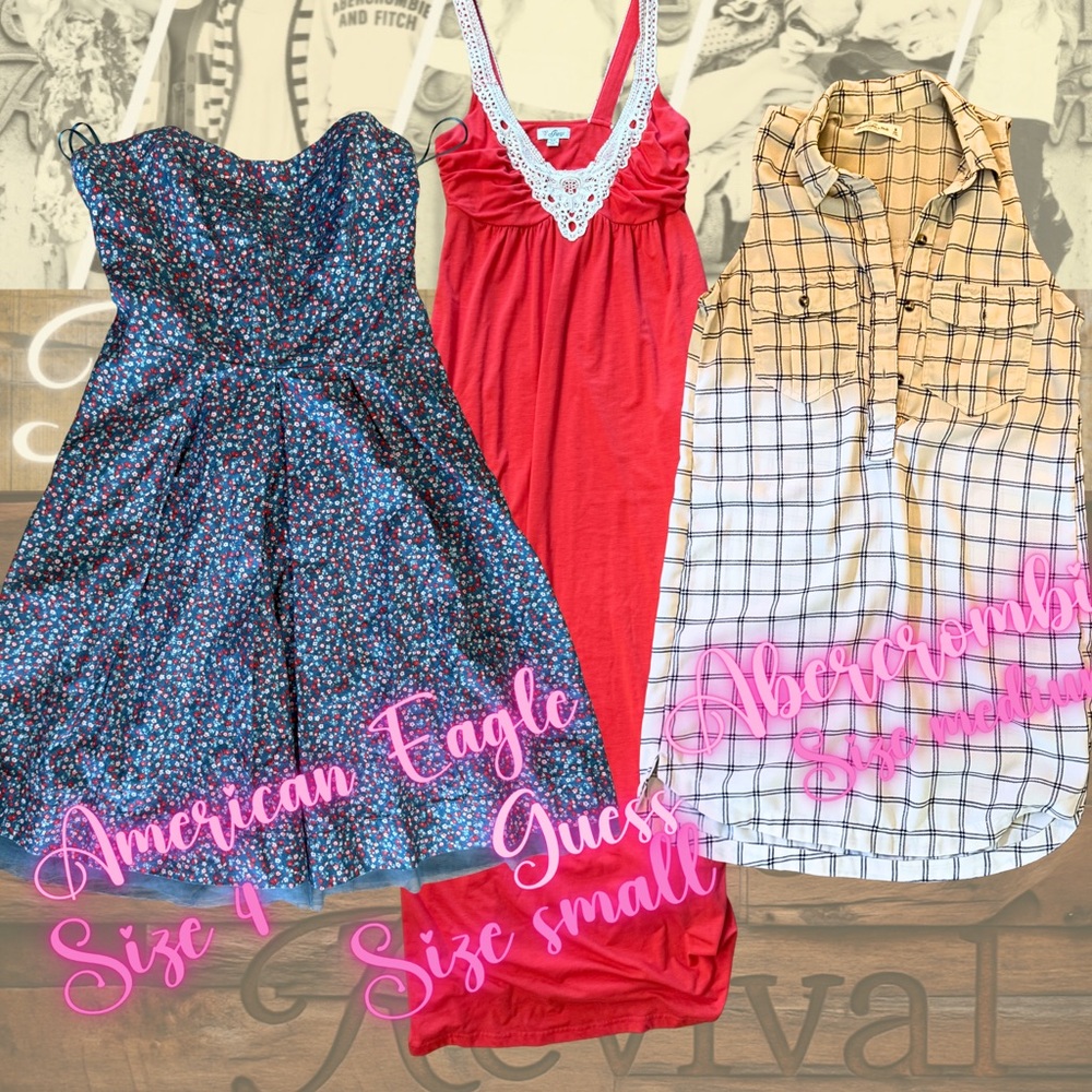Abercrombie • Guess • American Eagle Dresses – Bundle or Individual